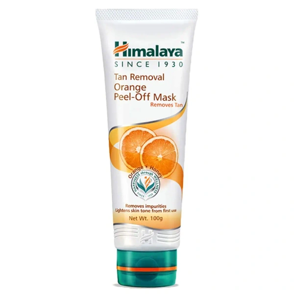 HIMALAYA TAN REMOVAL ORANGE PEEL OFF MASK - 100G, NA, NA