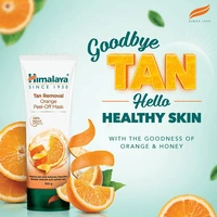 HIMALAYA TAN REMOVAL ORANGE PEEL OFF MASK - 100G, NA, NA