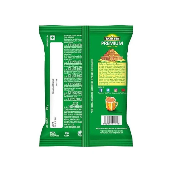 TATA TEA PREMIUM - 250 G, NA, NA