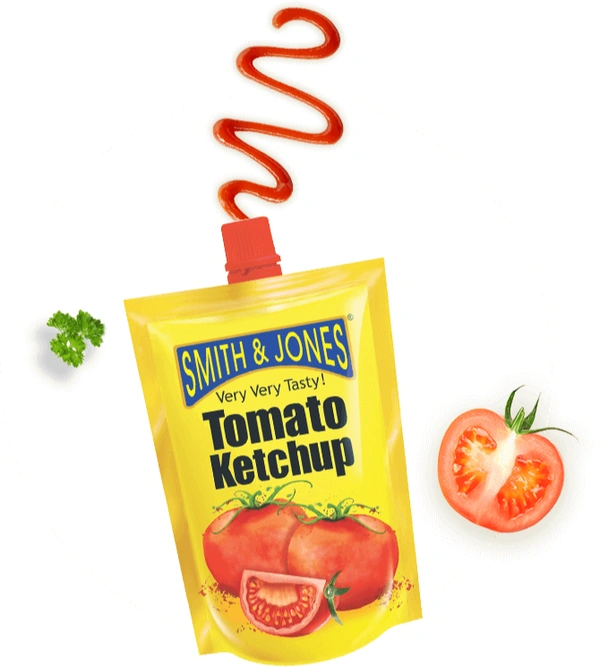 Smith & Jones Tomato Ketchup - 90g, NA, NA