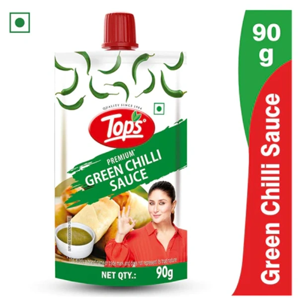 TOPS GREEN CHILLI SAUCE - 90g, NA, NA