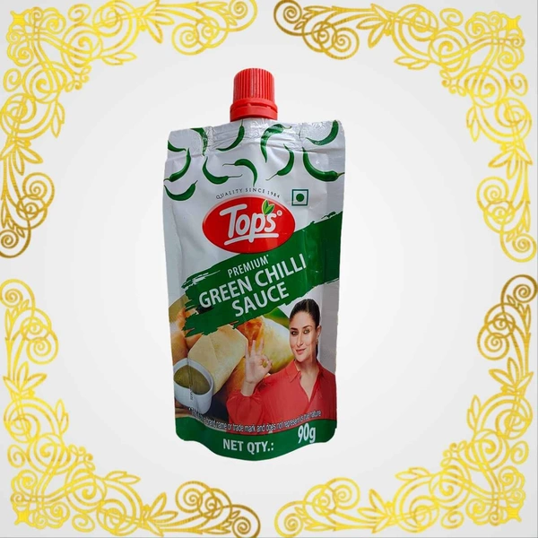TOPS GREEN CHILLI SAUCE - 90g, NA, NA