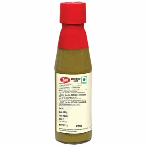 TOPS GREEN CHILLI SAUCE - 220g, NA, NA