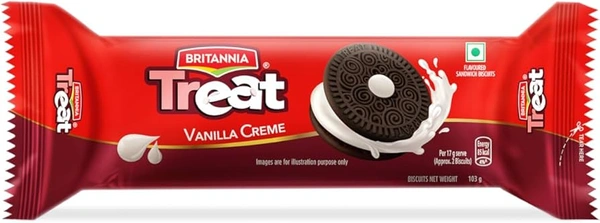 Britannia treat Vanilla cr�me - 103g, NA, NA