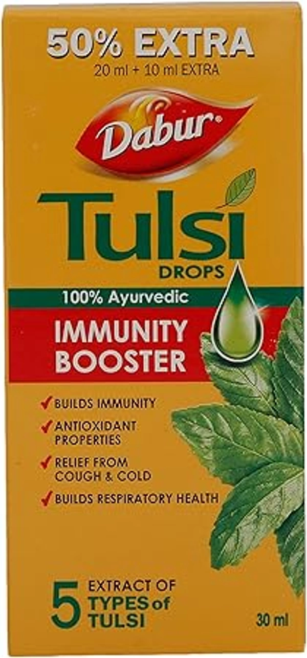 DABUR TULSI DROPS - 30ML, NA, NA