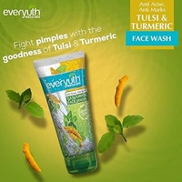 EVERYUTH TULSI TURMERIC FACEWASH - 150G, NA, NA