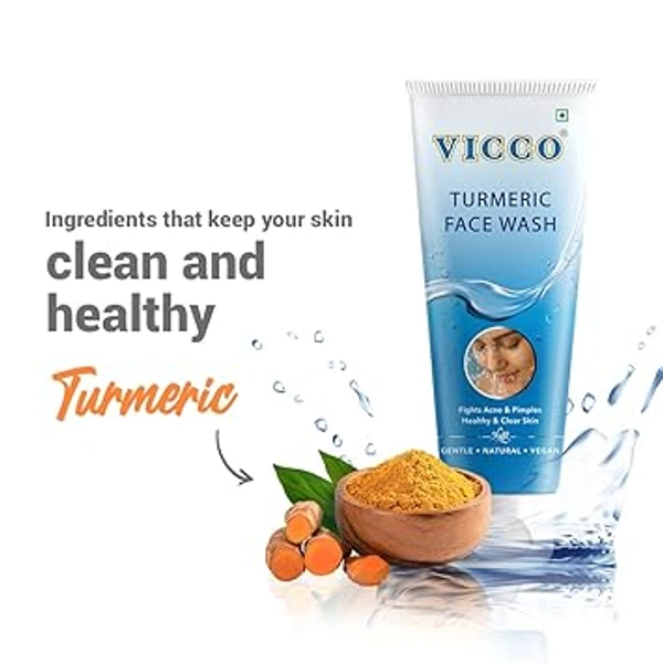 VICCCO TURMERIC FACEWASH - 70G, NA, NA
