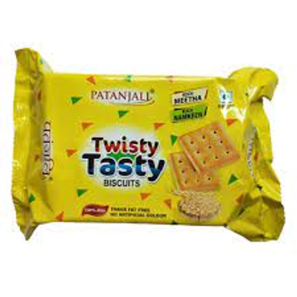 Patanjali Twisty Tasty Biscuits - 70g, NA, NA