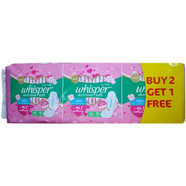 WHISPER ULTRA WHISPER  SKIN LOVE SOFT - NA, NA