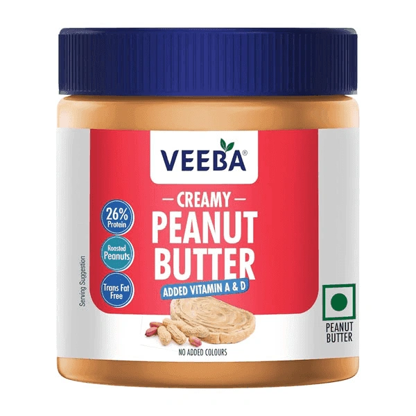 Veeba Creamy Peanut Butter - 320g, NA, NA