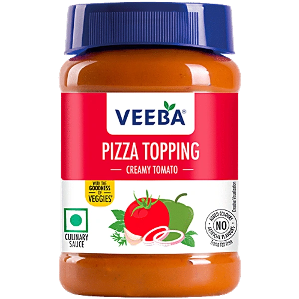 VEEBA PIZZA TOPPING TOMATO SAUCE - 280g, NA, NA