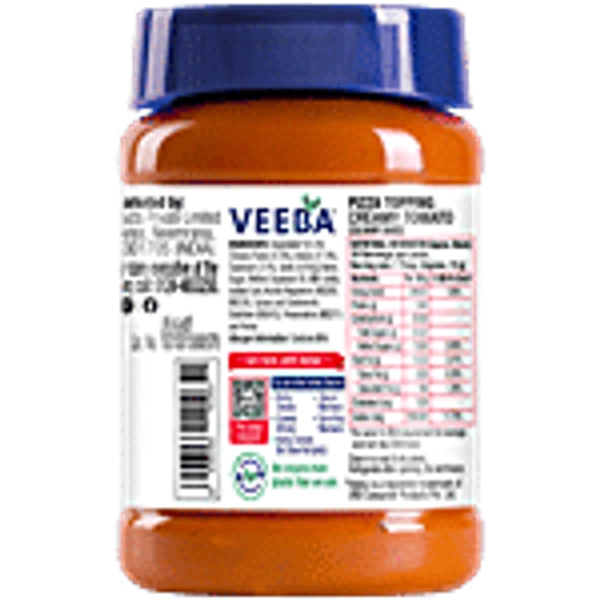 VEEBA PIZZA TOPPING TOMATO SAUCE - 280g, NA, NA