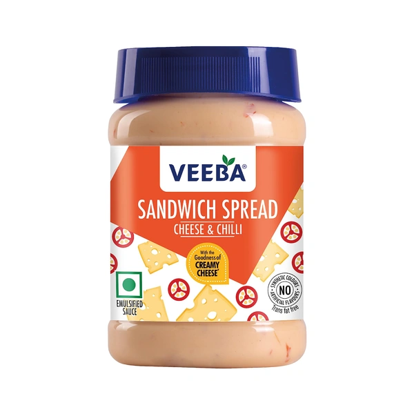 VEEBA SANDWICH SPREAD CHEESE & CHILLI - 250g, NA, NA