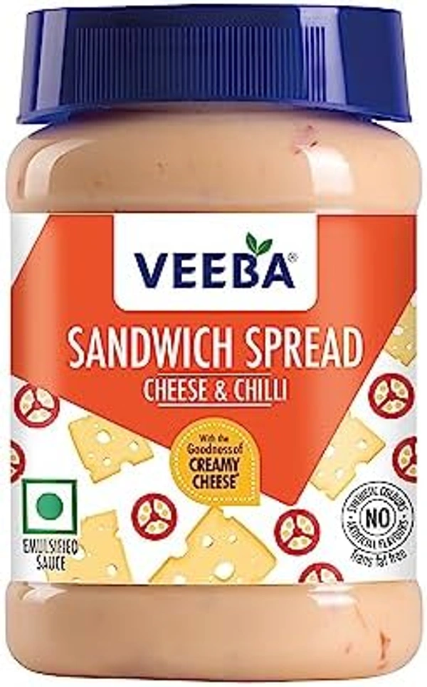 VEEBA SANDWICH SPREAD CHEESE & CHILLI - 250g, NA, NA