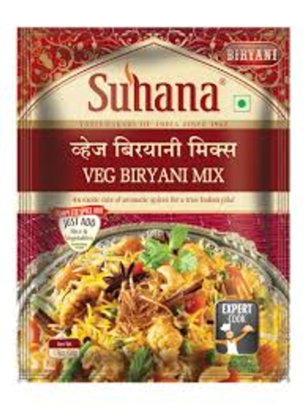 Suhana Veg Biryani Mix - 50g, NA, NA