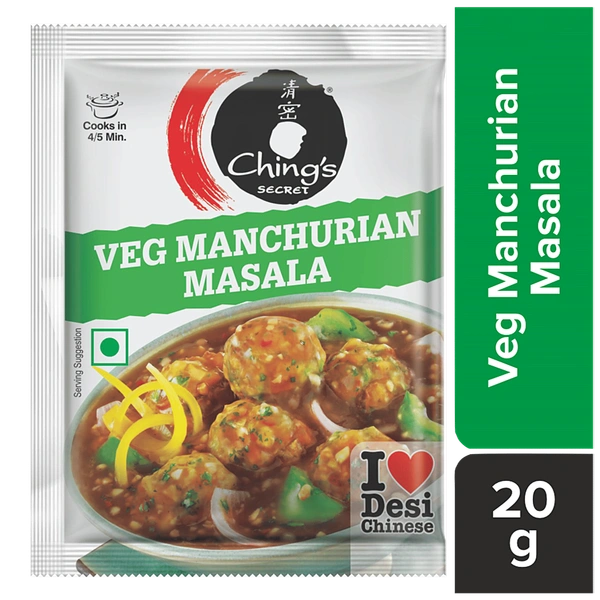 Chings secret Veg manchurian masala Mix - 20g, NA, NA