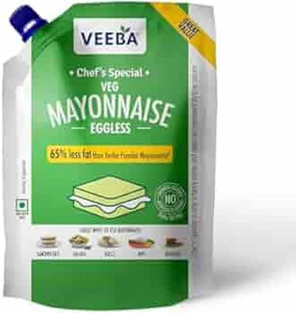 Veeba Veg Mayonnaise Eggless - 875g, NA, NA