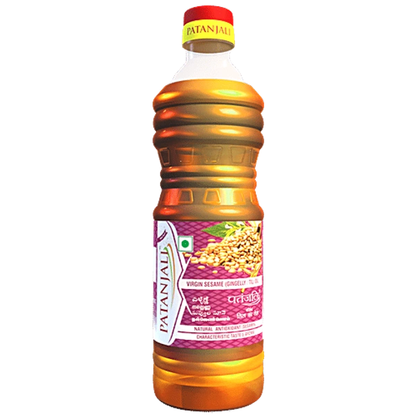 Patanjali Virgin Sesame Gingelly /Til Oil - 500ml, NA, NA