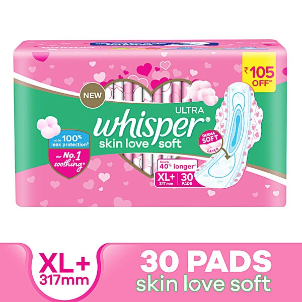WHISPER ULTRA - 30PADS, NA, NA