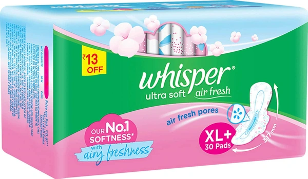 WHISPER ULTRA - 30PADS, NA, NA