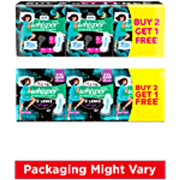 WHISPER ULTRA BINDAZZ - 45 PADS, NA, NA