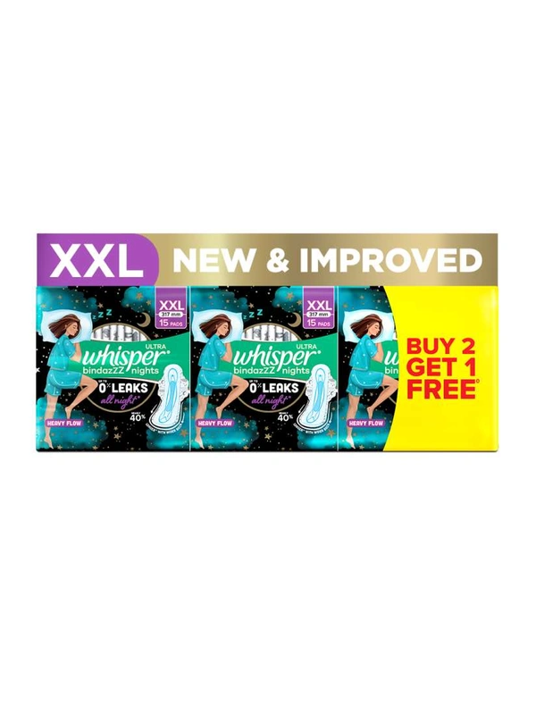 WHISPER ULTRA BINDAZZ - 45 PADS, NA, NA