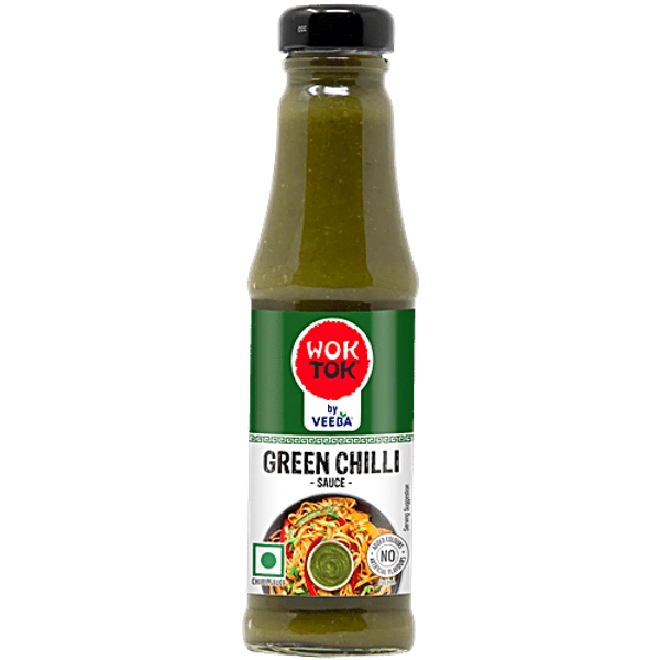 Veeba Wok Tok Green Chilli Sauce - 200g, NA, NA