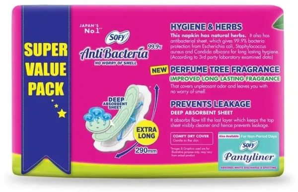 SOFY ANTI BACTERIAL - 28 PADS, NA, NA