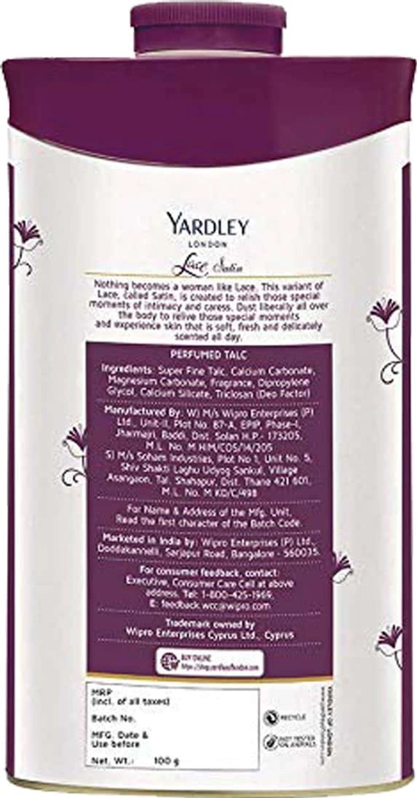 YARDLEY LACE SATIN - 100g, NA, NA