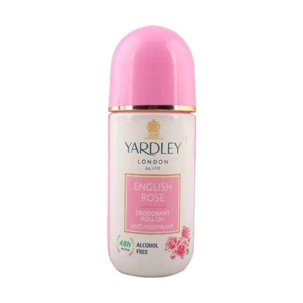 Yardley London English Rose Roll - On - 50ml, NA, NA