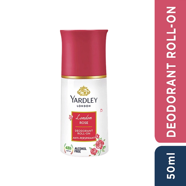 Yardley London Rose Roll - On - 50ml, NA, NA