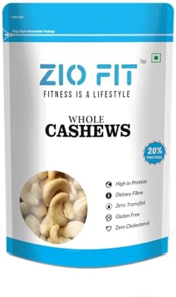 Zio Fit Whole Cashews - 200g, NA, NA