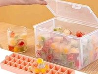 Ice Cube Box with Easy Push Release