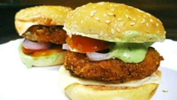 Aaloo Tikki Cheese Burger 
