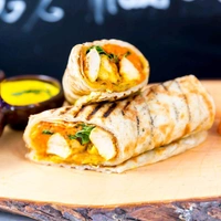 Aaloo Tikki Wrap