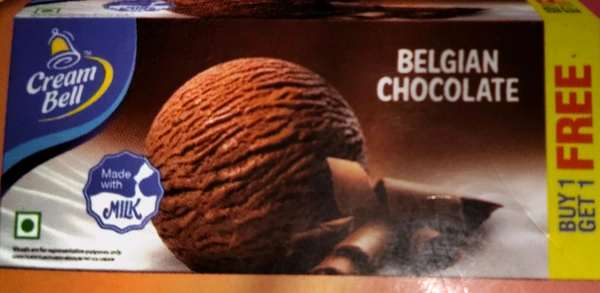 Belgian Chocolate Icecream  - 700ml +700ml