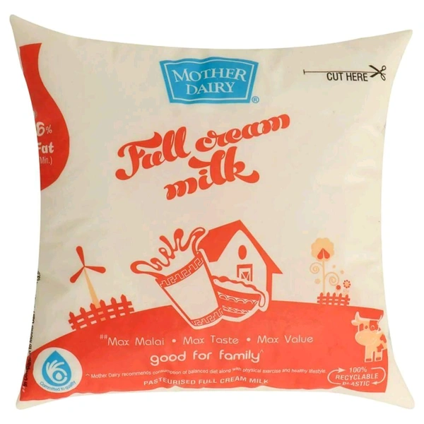 Milk (Mother Dairy ) - 500g