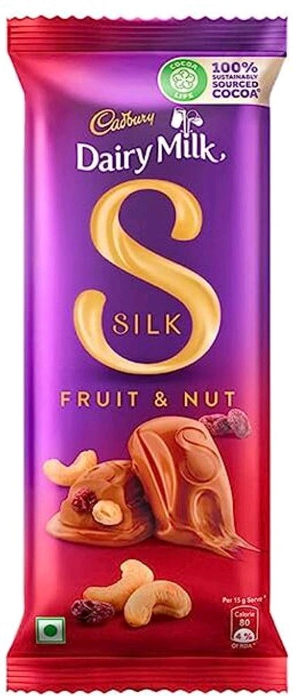 Dairy Milk Silky ( Fruit & Nut )  - 55g