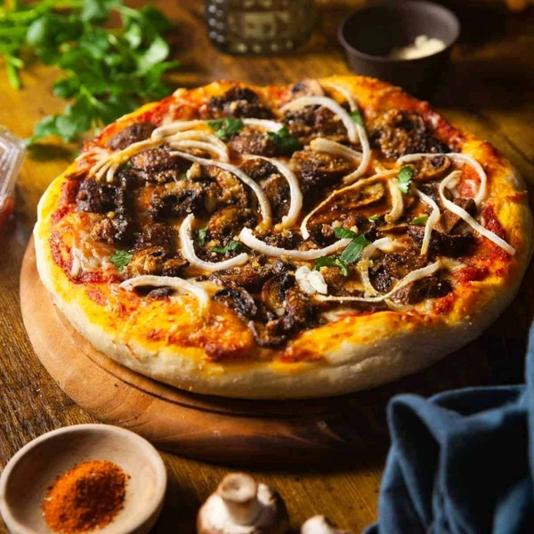 OB Cheese Mushroom Pizza  - Small, Obra