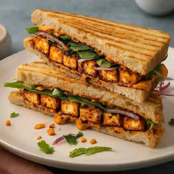 Grill Paneer Sandwich  - Obra