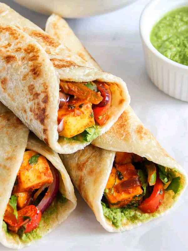 Paneer Tikki Wrap  - Obra