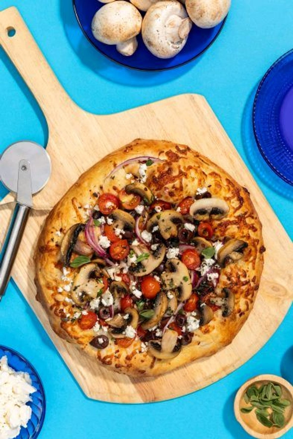 DD Rustic Mushroom Pizza  - Obra, 7 Inch