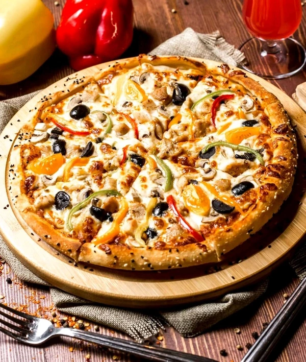 DD Farm House Pizza  - Obra, 7 Inch