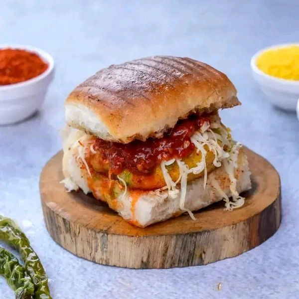 Schezwan Vada Pav - OBRA