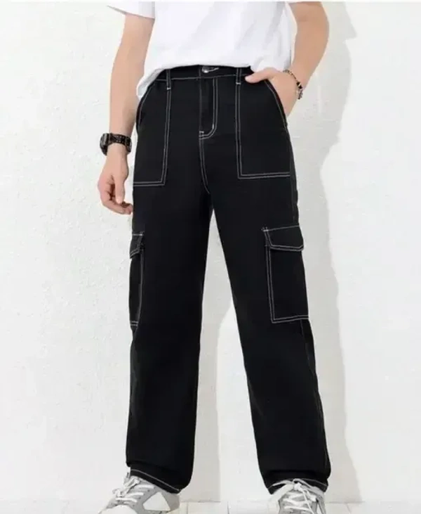 boys baggy - Black