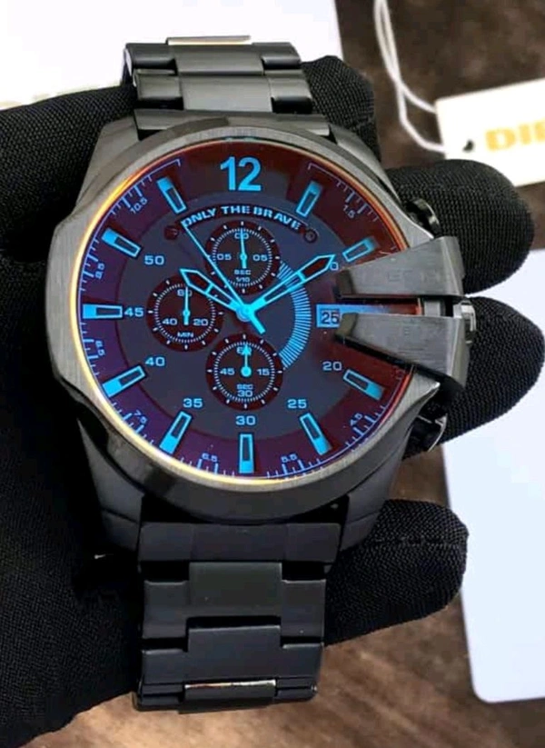 Diesel Men's Chronograph Mega Chief Watch DZ4318