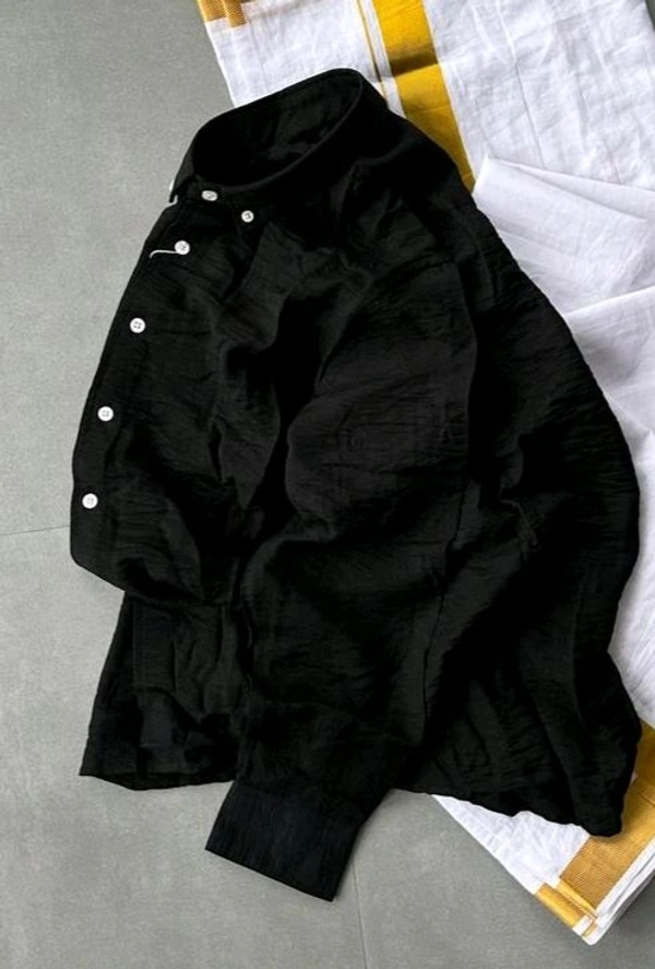 Black Shirt Onam Special  - Black, L