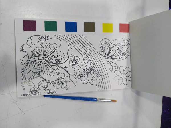 વોટર કલર પેન્ટિંગ - White