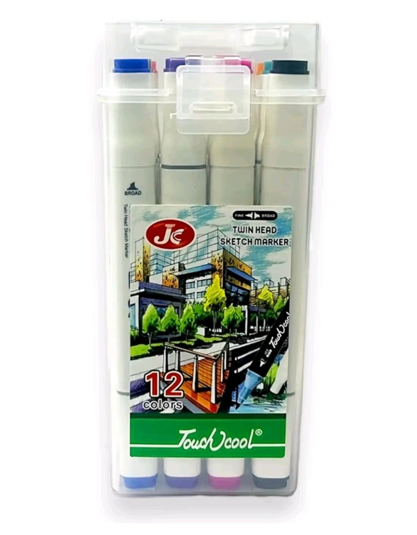 કટ 2 સાઈડ માર્કર 12 કલર