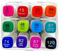 કટ 2 સાઈડ માર્કર 12 કલર